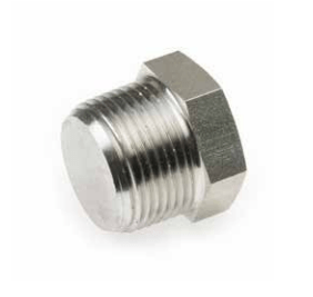 Zeskant plug met buitendraad NPT 3000 LBS