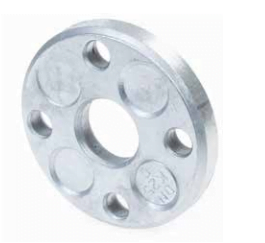 Alu Blindflens DIN 2527 PN10, in blank en epoxy