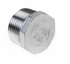 Zeskant 6k-plug cil 3/4” cilindrisch draad (I 28,00)(H 22,00)