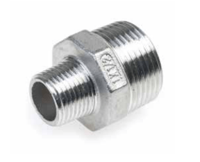 Verloopnippel buiten / buiten draad 1.1/2” x 3/4’’ (I 49,50)(L 50,00)