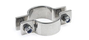 Beugels, per set, incl. bouten en moeren(Gat Ø 11)(Bout M10)