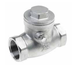 Terugslagklep swing check 1/2” (d1 15)(H 41,0)(L 65)(S 26)
