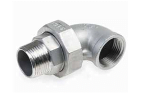 Haakse koppeling bi-bu vlak 3/8” (S 31,00)(K 22,00)