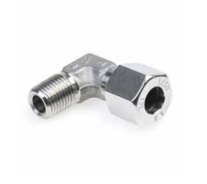 Haakse Inschroefkpl LR 18 mm - 3/4” (PN/Bar 315)(L1 44,0)