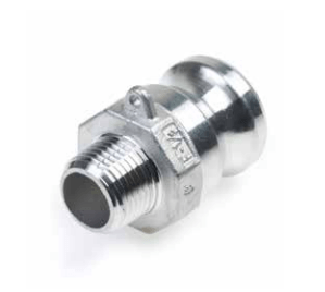 Type F mannelijk x bsp buitendraad 6’’ (A 152,4)(C 78)(D 176)