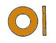 DIN 7603-5.2X12X0.7-CU,TYPE A: AFDICHTINGSRING UIT ROOD KOPER