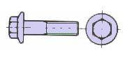 DIN 6921-M 6X16-90ZN: TENSILOCKBOUT (VERTAND), VERZINKT