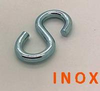 HAAK-4X35-A2: OPEN S-HAKEN INOX ART.105N°40