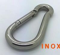 HAAK-5X50-A4: INOX KARABIJNHAKEN
