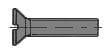 DIN 963-1/4X1 1/4 UNC-ST BLANK: PLAT-VKSCHROEF/GLEUF