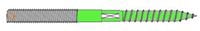 STOKEINDEN-M 8X60-A2: MET HOUTDRAAD + METRISCHE DRAAD, INOX