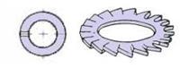 ASSORTIMENT VEERRINGEN DIN 127 EN DIN 6798 ZN