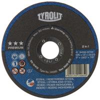 TYROLIT SNIJSCHIJF***-230X1.9X22.2: A46S-BFP: LONGLIFE STAAL 34332760