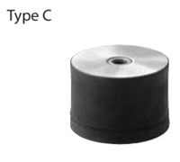 TRILDEMPER-50X40-M 10-55SHA,TYPE C: CILINDR. TRILLINGSDEMPER MET 2 DRAADGATEN
