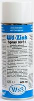 WS ZINKSPRAY-80/81 - 400 ML - GLANZENDEANTICORROSIESPRAY >90% ZINK