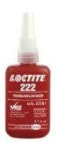 LOCTITE 222-50 ML.: SCHROEFDRAADBORGINGLAGE STERKTE