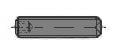 DIN 916-8X3/8 UNC-45H ZWART: STELSCHROEF/ Bi6K EN KRATER