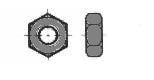 DIN 934-5/16''-18 BSW-ST BLANK: 6K-MOER