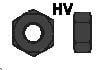 EN 14399-4 ( DIN 6915)-M 18-KL.10 ZWART:HV 6K-MOER