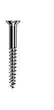 B271012- Roestvrijstaal houtschroeven (kwaliteit AZ :RVS-304)(Maat:2,5x 25mm)(type:pk)(DIN norm:97mm)(maat
inches x nr:1 x 4)(verpakt per:500)