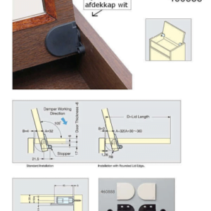 Demping - scharnieren- 460888