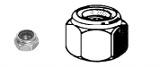 B249808- Roestvrijstaal moeren(kwaliteit A2 of a4 :RVS-304)(Maat:M 4mm)(Sleutelwijte mm:7mm)(hoogte mm:5mm)(verpakt per:200)