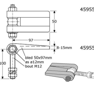 Aluminium aanlaspaumelles - 459550