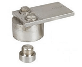 379293 - boven-draaispeun ø50mm, zwaar model roestvrijstaal 304  41mm