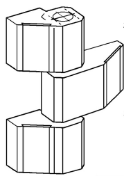 394208 - zware profielscharnieren, 3-delig roestvrijstaal 304 RVS-304 022,5mm
(kogels gehard RVS-420/1.4034)