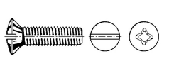 B202220 - Roestvrijstaal (kwaliteit AZ of A4:RVS-304)(Maat:M 5x 40mm)(type:pk-LK)(DIN norm:964mm)(verpakt per:500)