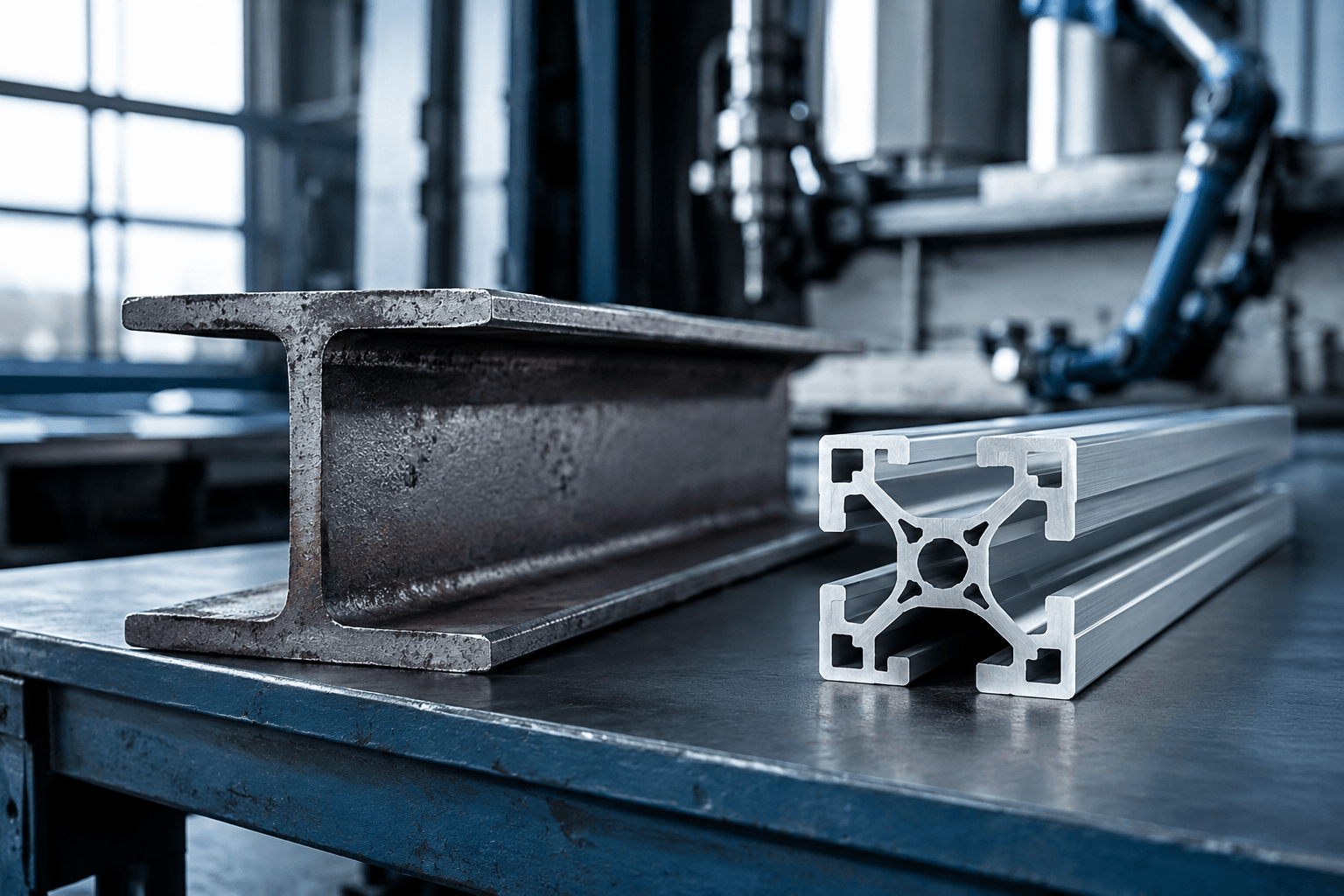 Staal of aluminium