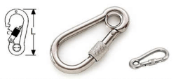 128279 -  Roestvrijstaal S-haken (kwaliteitA4:RVS-316) (dikte :10mm)  (totale lengte:100mm)  (opening B max:12mm)  (breek-belasting:1100kg) (verpakt per:10)