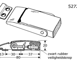 Roestvrijstaal spansluitingen - 527224