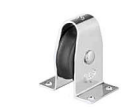 140218 -  Roestvrijstaal S-haken (kwaliteitA2:RVS-304) (geschikt voor ø:6mm)  (diameter Ø rol:30mm) (hoogte:42mm)  (nuttige belasting:150kg)  (breek-belasting:600kg) (verpakt per:10)